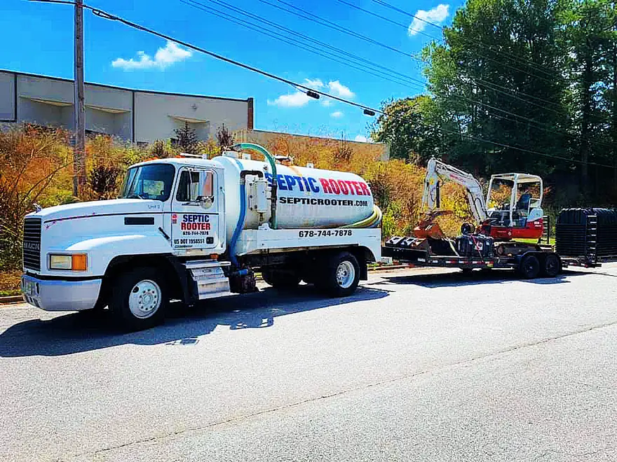 SepticRooter truck and equipment fleet